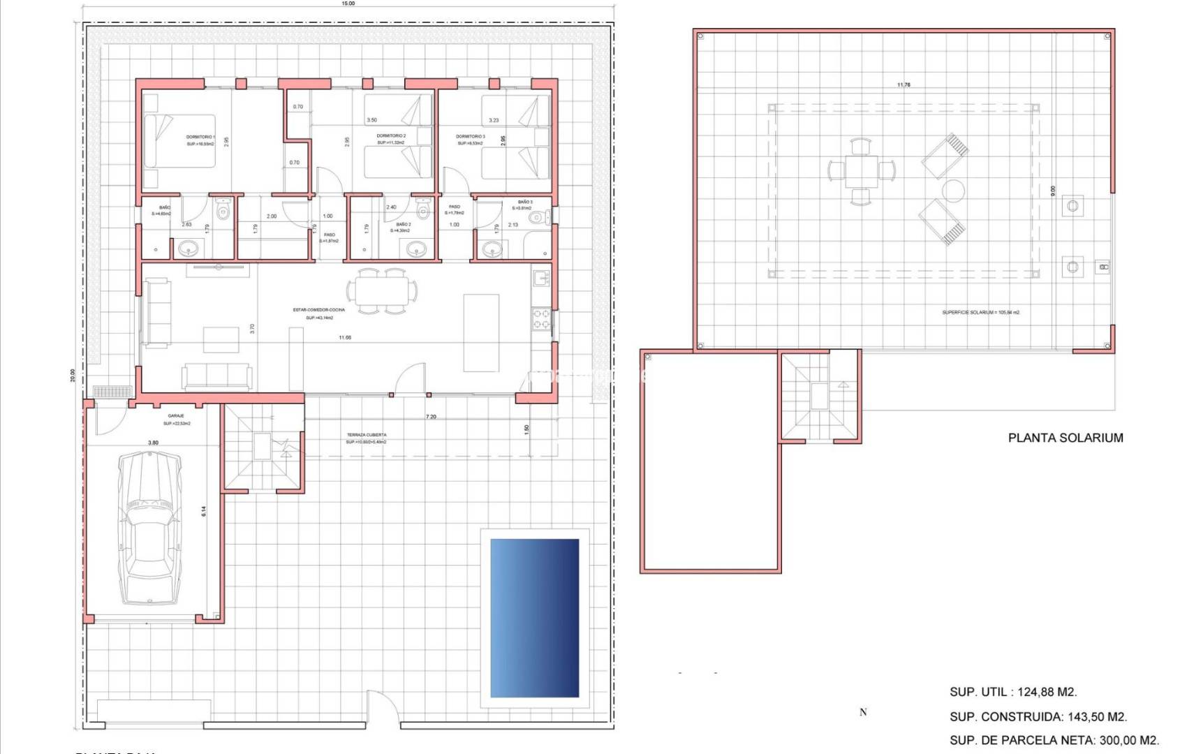 Новостройка - Вилла - Fuente Álamo - La Pinilla