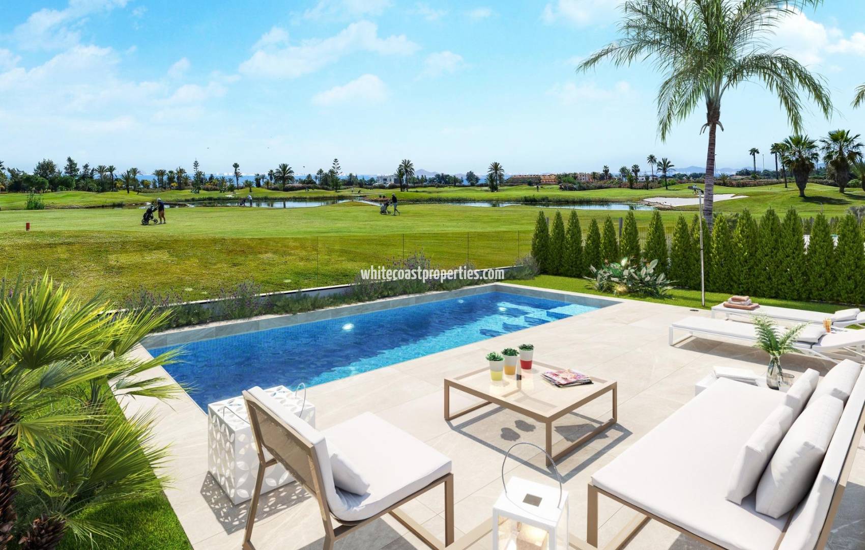 Новостройка - Вилла - Los Alcázares - Serena Golf