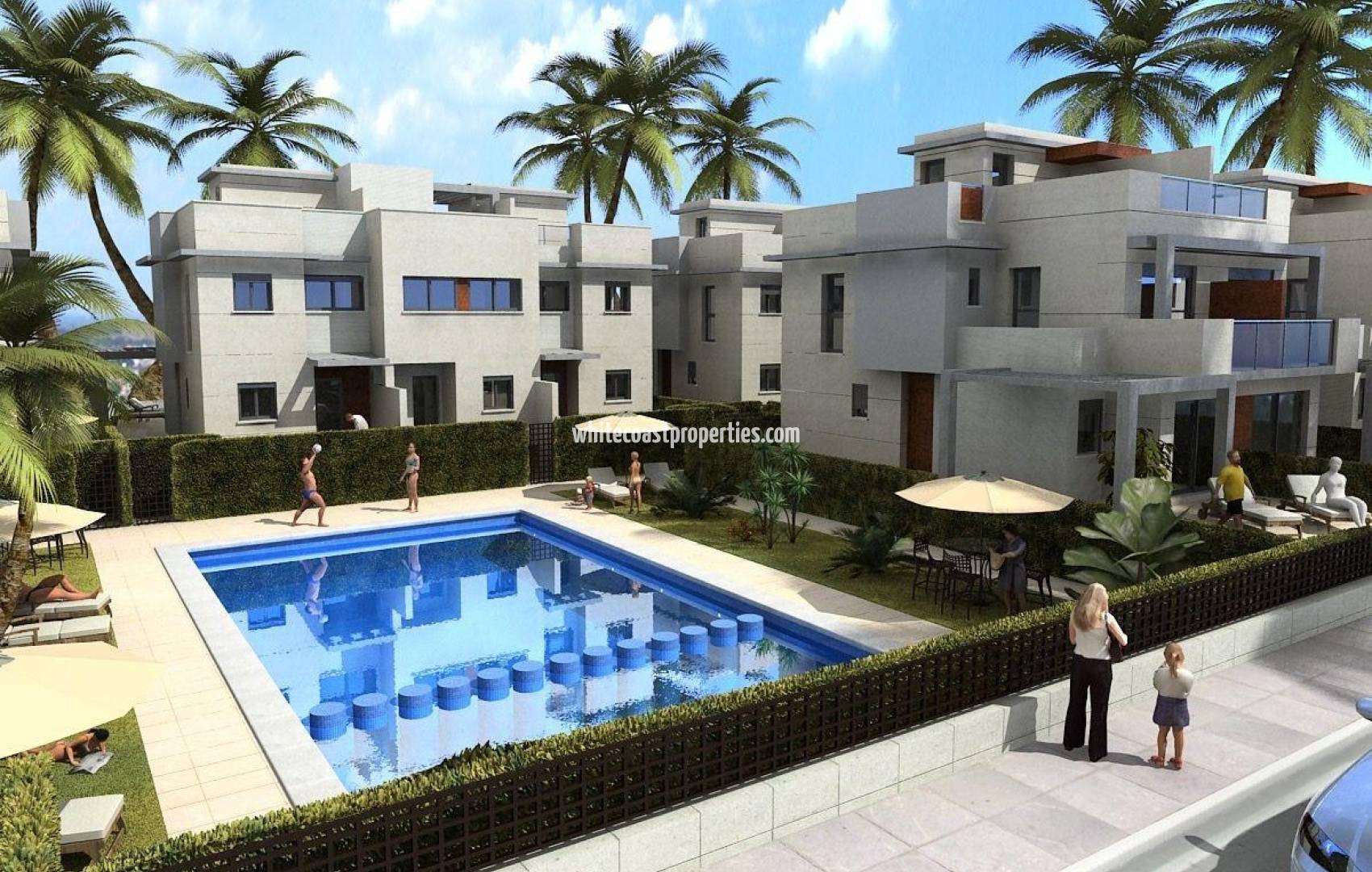 Новостройка - Вилла - Puerto de mazarron - Mar de Plata