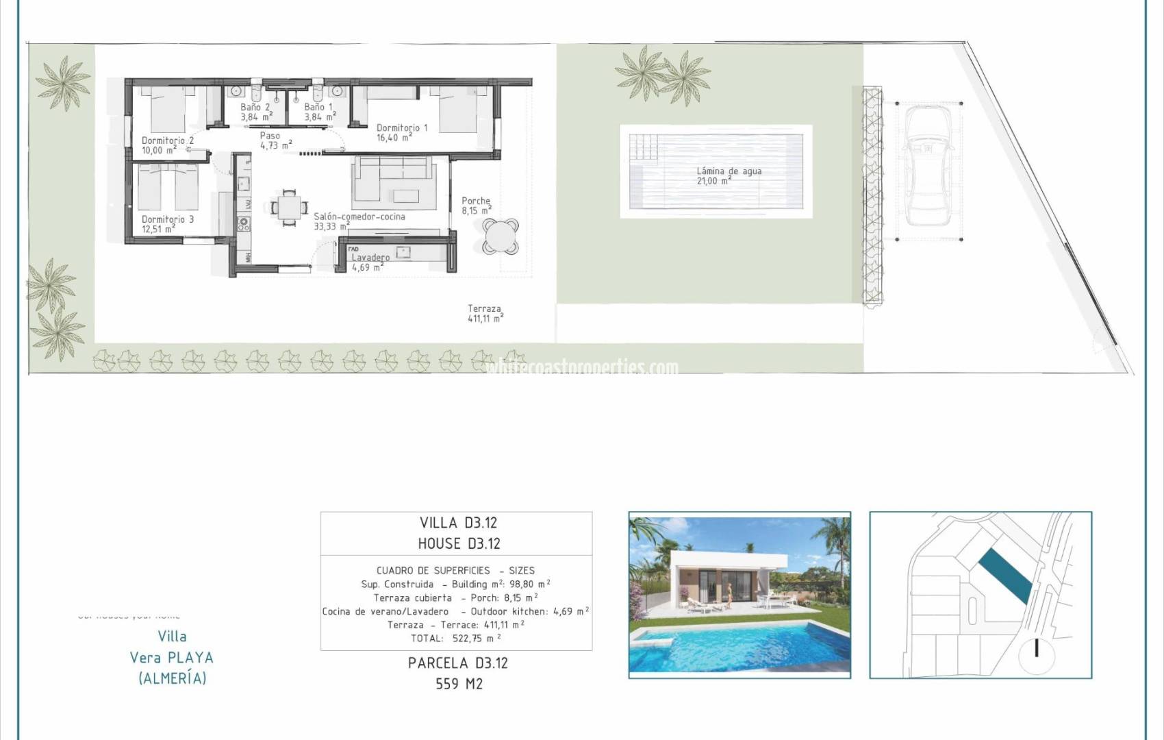 Новостройка - Вилла - Vera - Pueblo Salinas