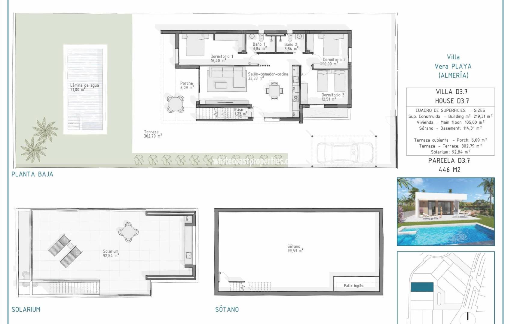 Новостройка - Вилла - Vera - Pueblo Salinas