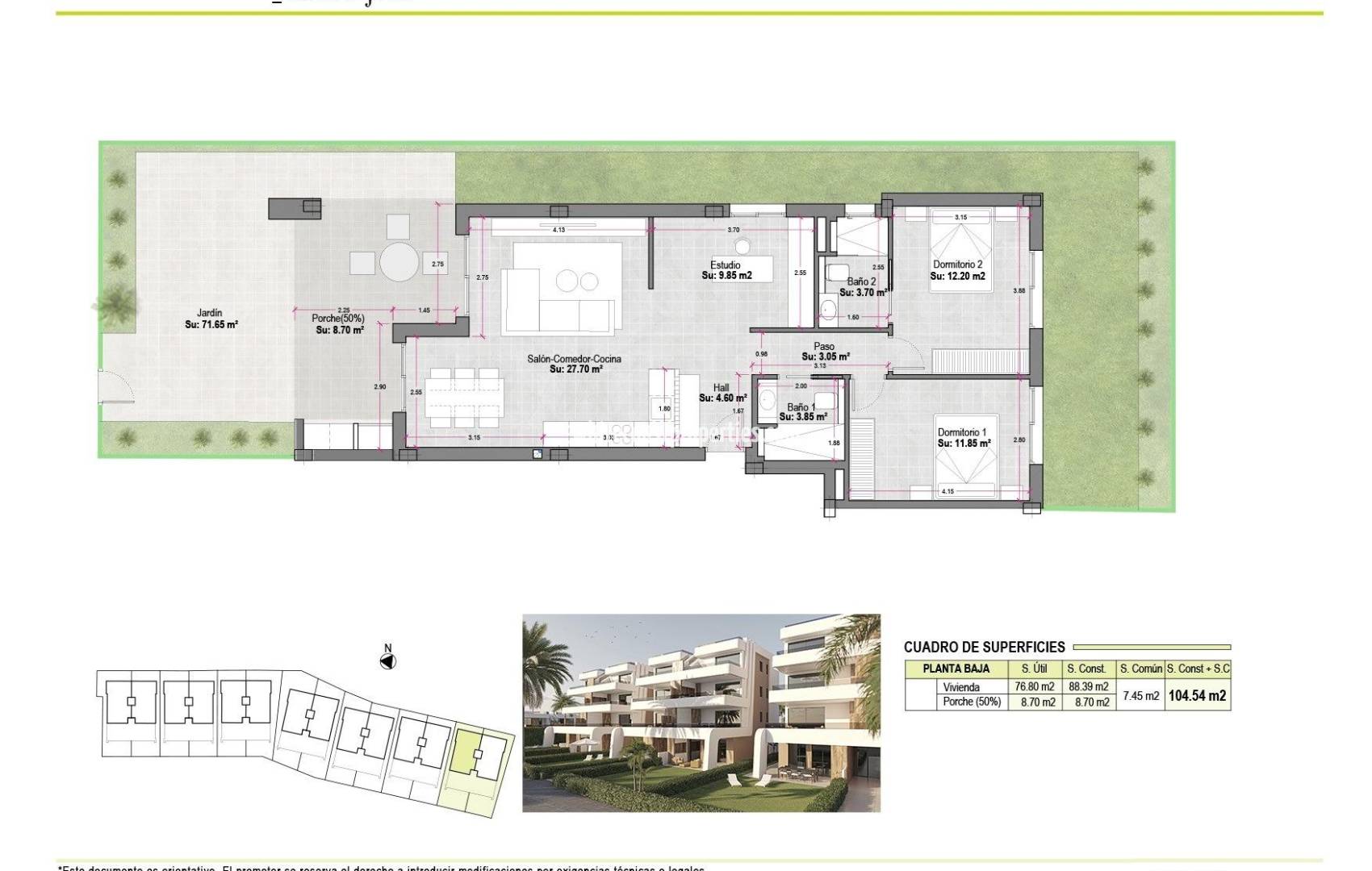Nueva construcción  - Apartamento - Alhama de Murcia - Condado De Alhama