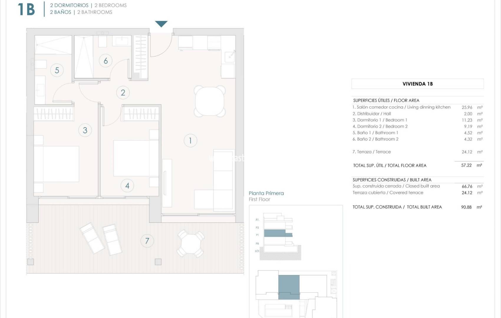 Nueva construcción  - Apartamento - Benijofar - Pueblo
