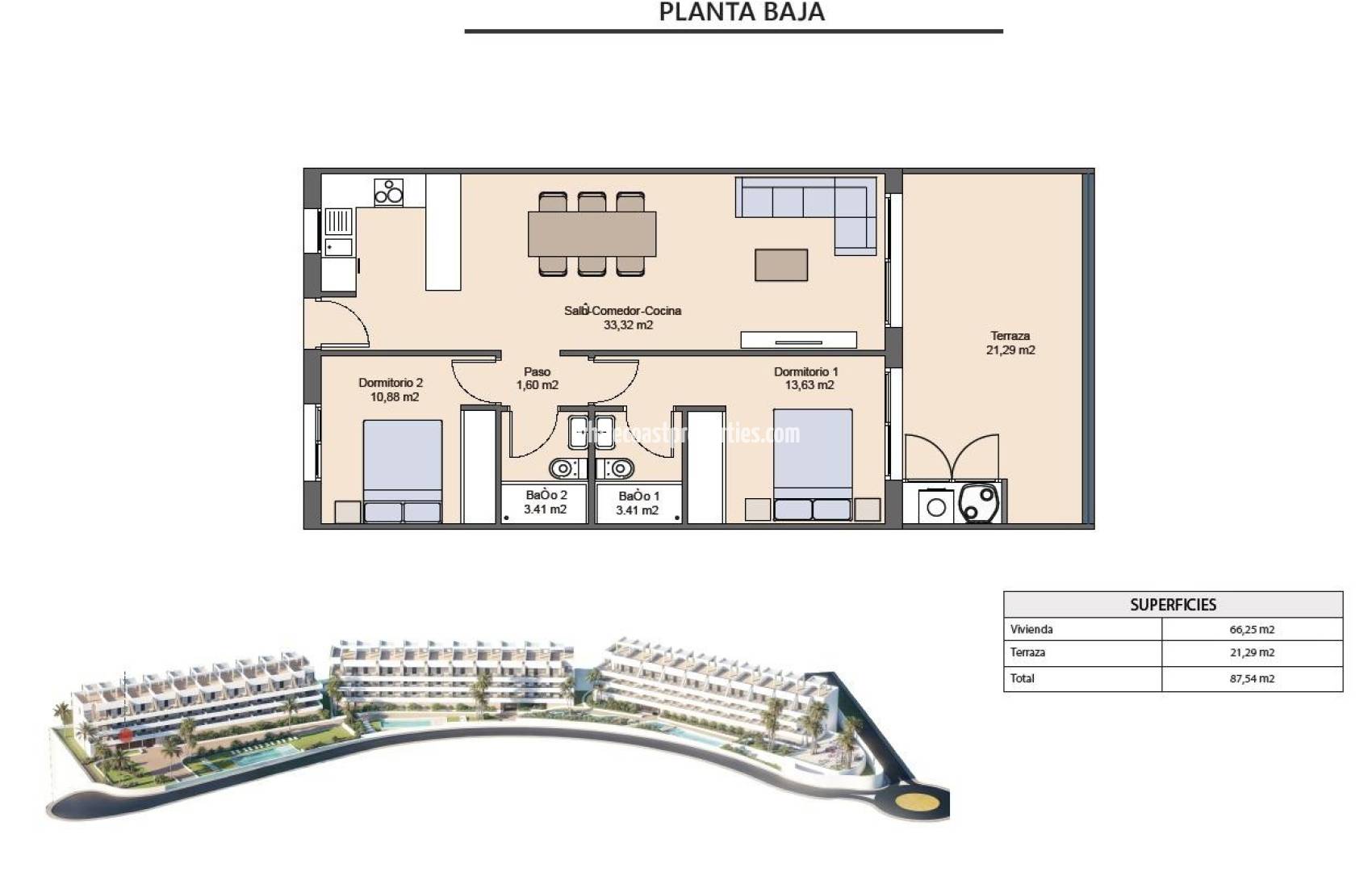 Nueva construcción  - Apartamento - Finestrat - Balcón de finestrat