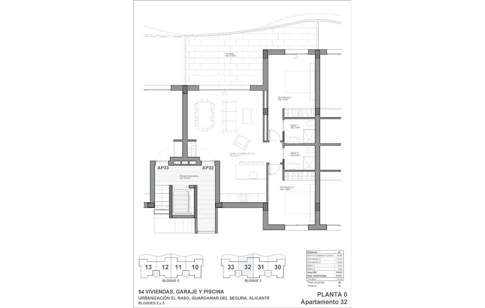 Nueva construcción  - Apartamento - Guardamar del Segura - EL RASO