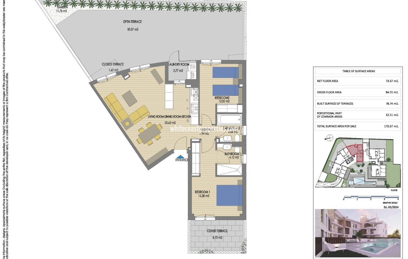 Nueva construcción  - Apartamento - Jávea Xàbia - Cala Blanca