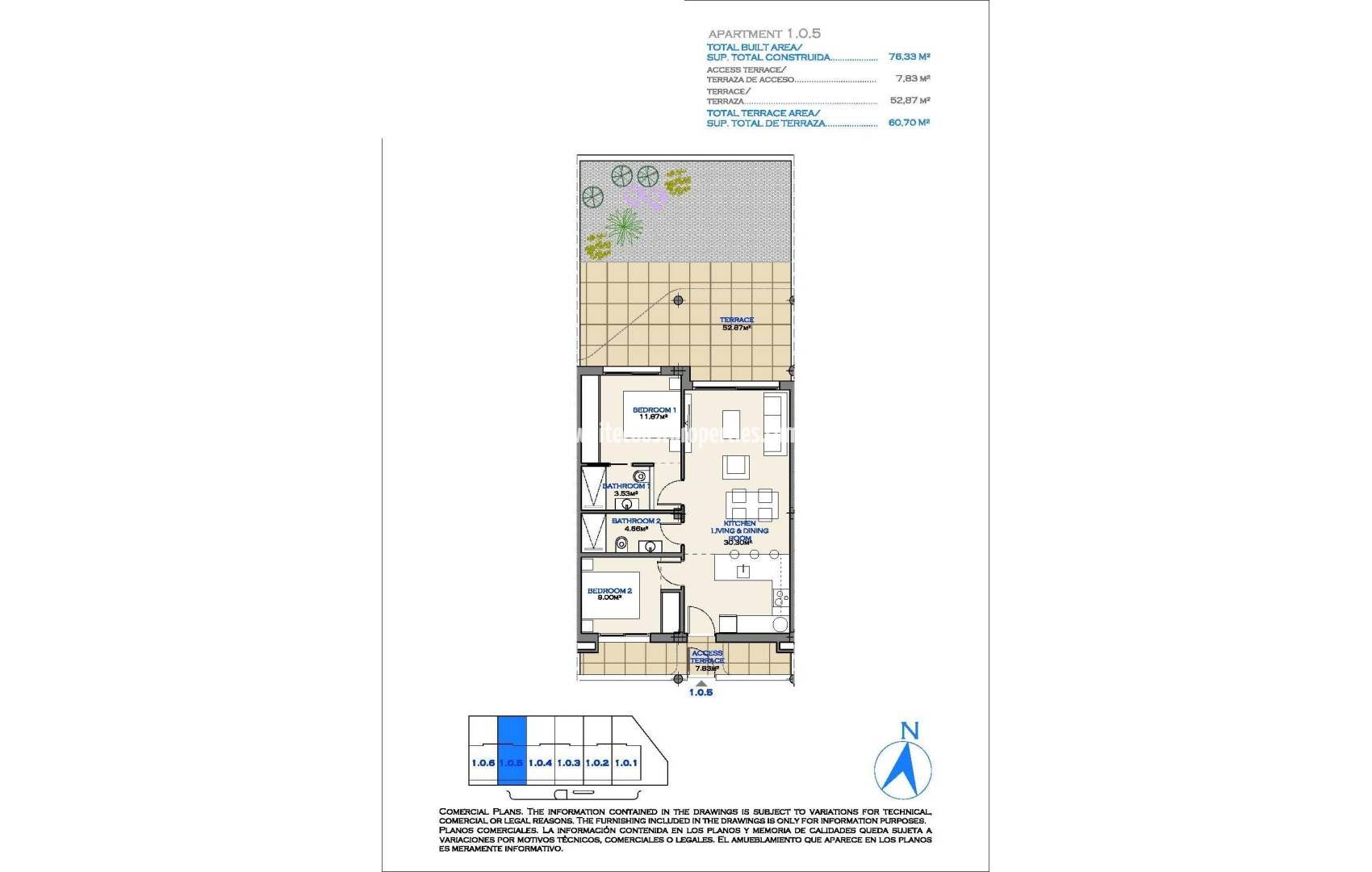 Nueva construcción  - Apartamento - Los Alcázares - Serena Golf