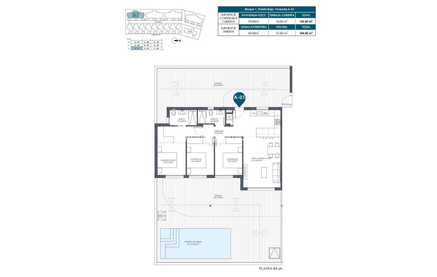 Nueva construcción  - Apartamento - Los Alcázares - Serena Golf