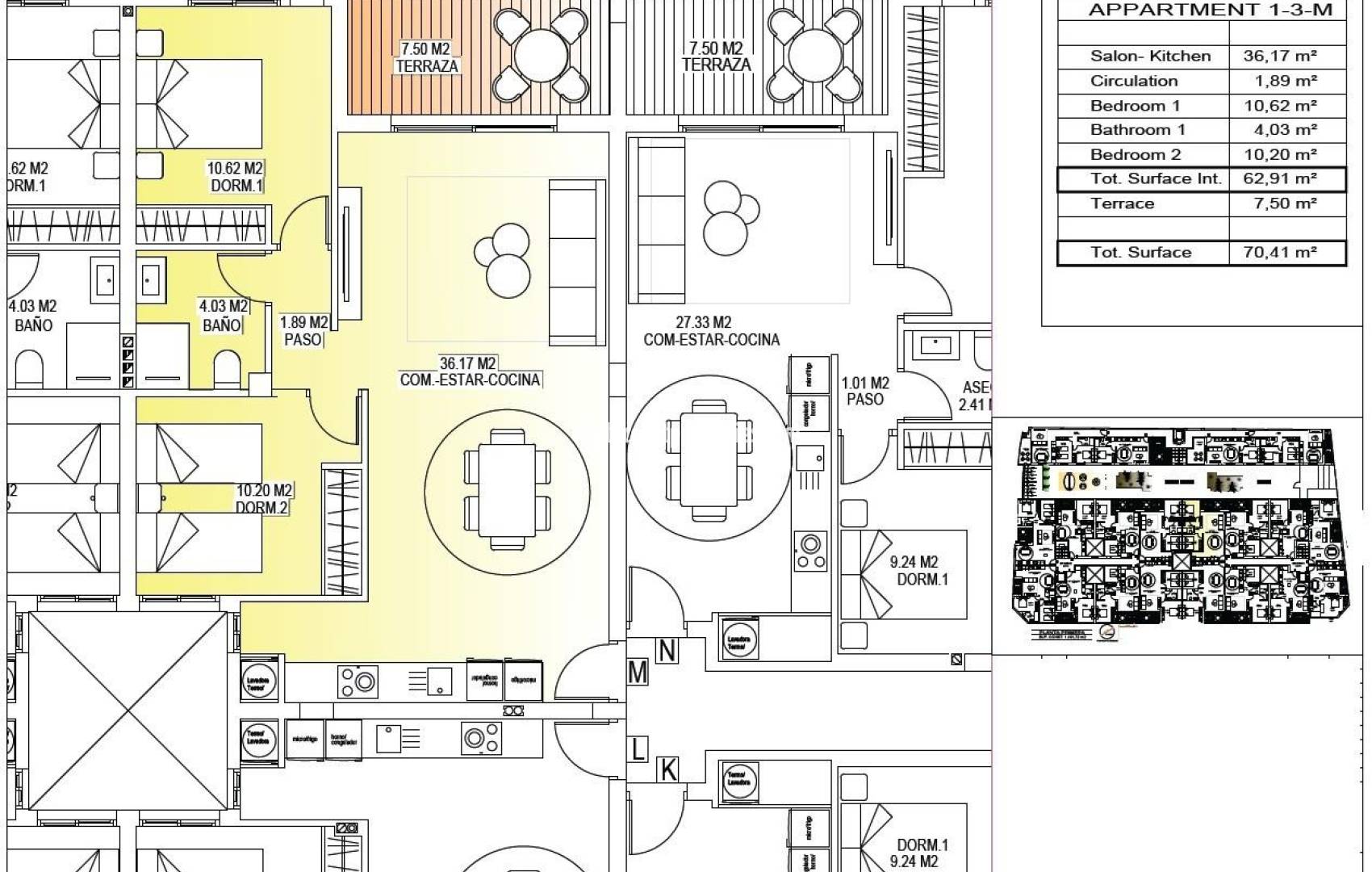 Nueva construcción  - Apartamento - San Miguel de Salinas - Pueblo