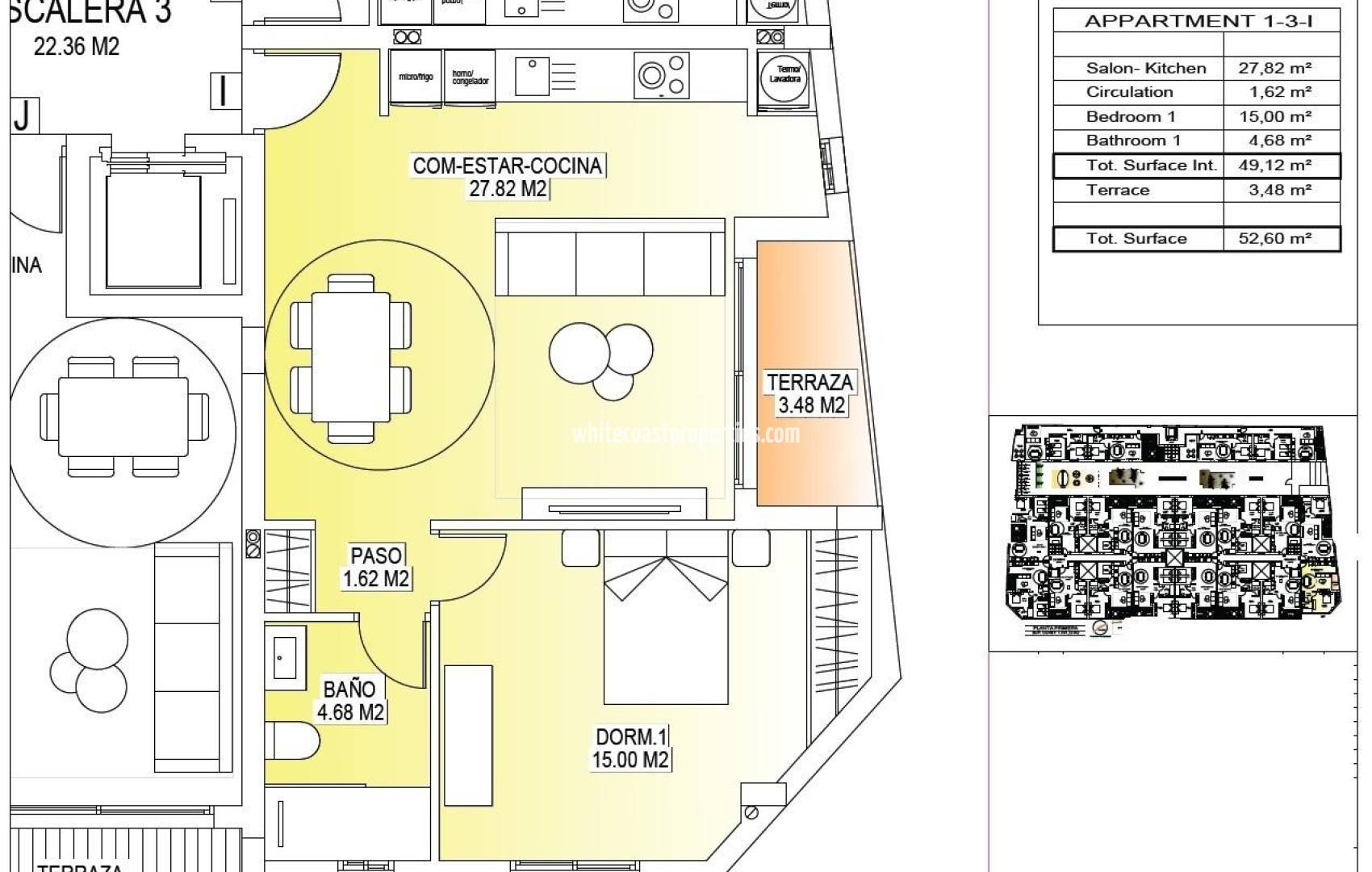 Nueva construcción  - Apartamento - San Miguel de Salinas - Pueblo