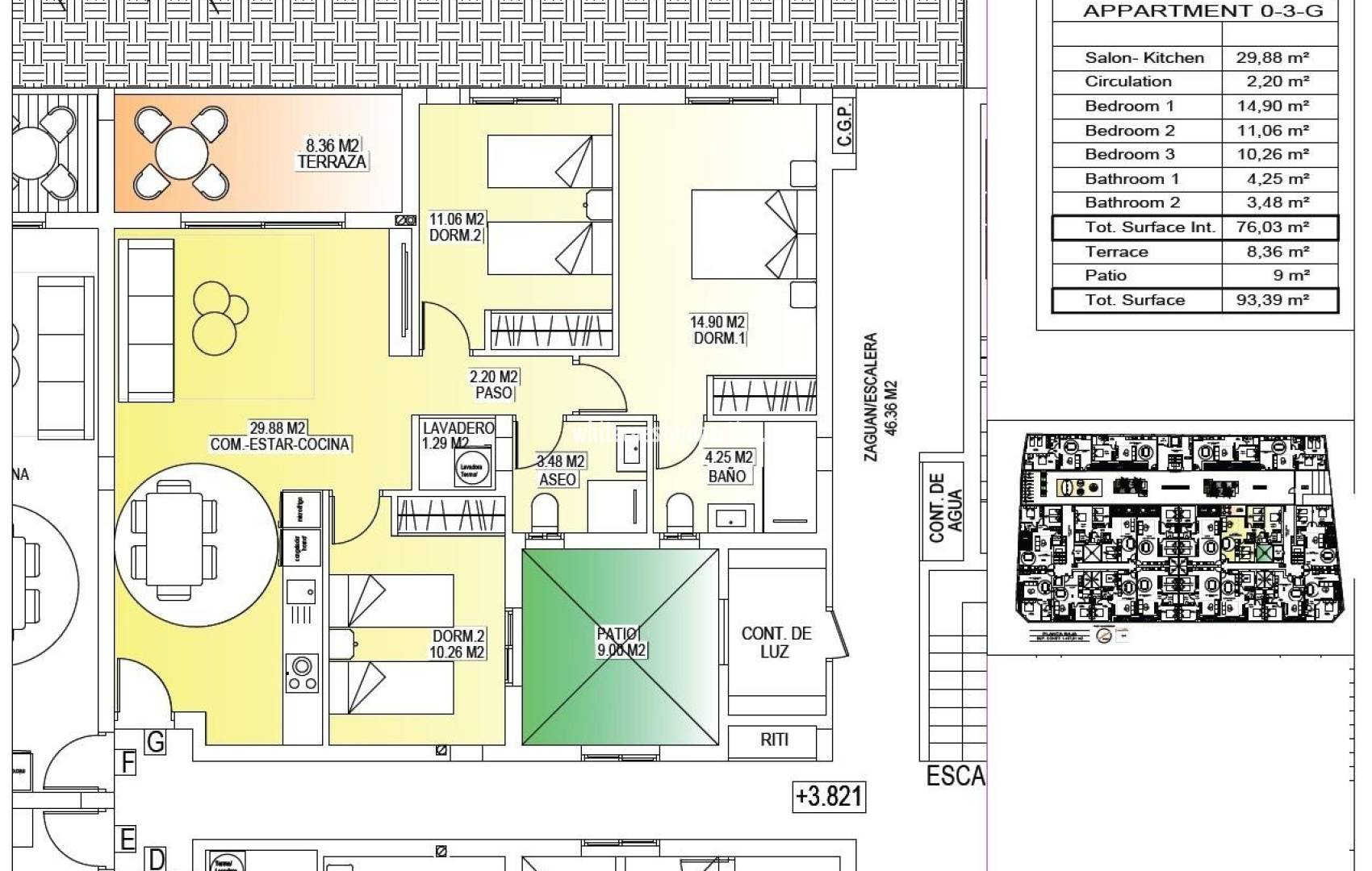 Nueva construcción  - Apartamento - San Miguel de Salinas - Pueblo