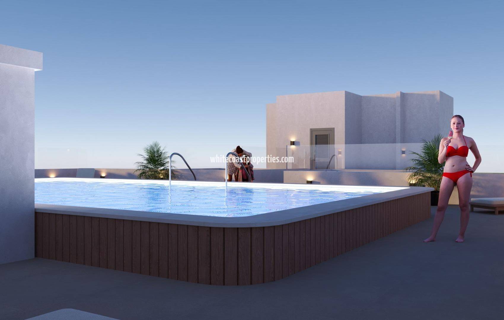 Nueva construcción  - Apartamento - San Miguel de Salinas - Pueblo