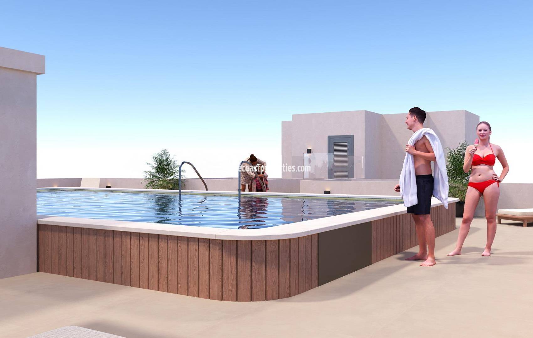 Nueva construcción  - Apartamento - San Miguel de Salinas - Pueblo