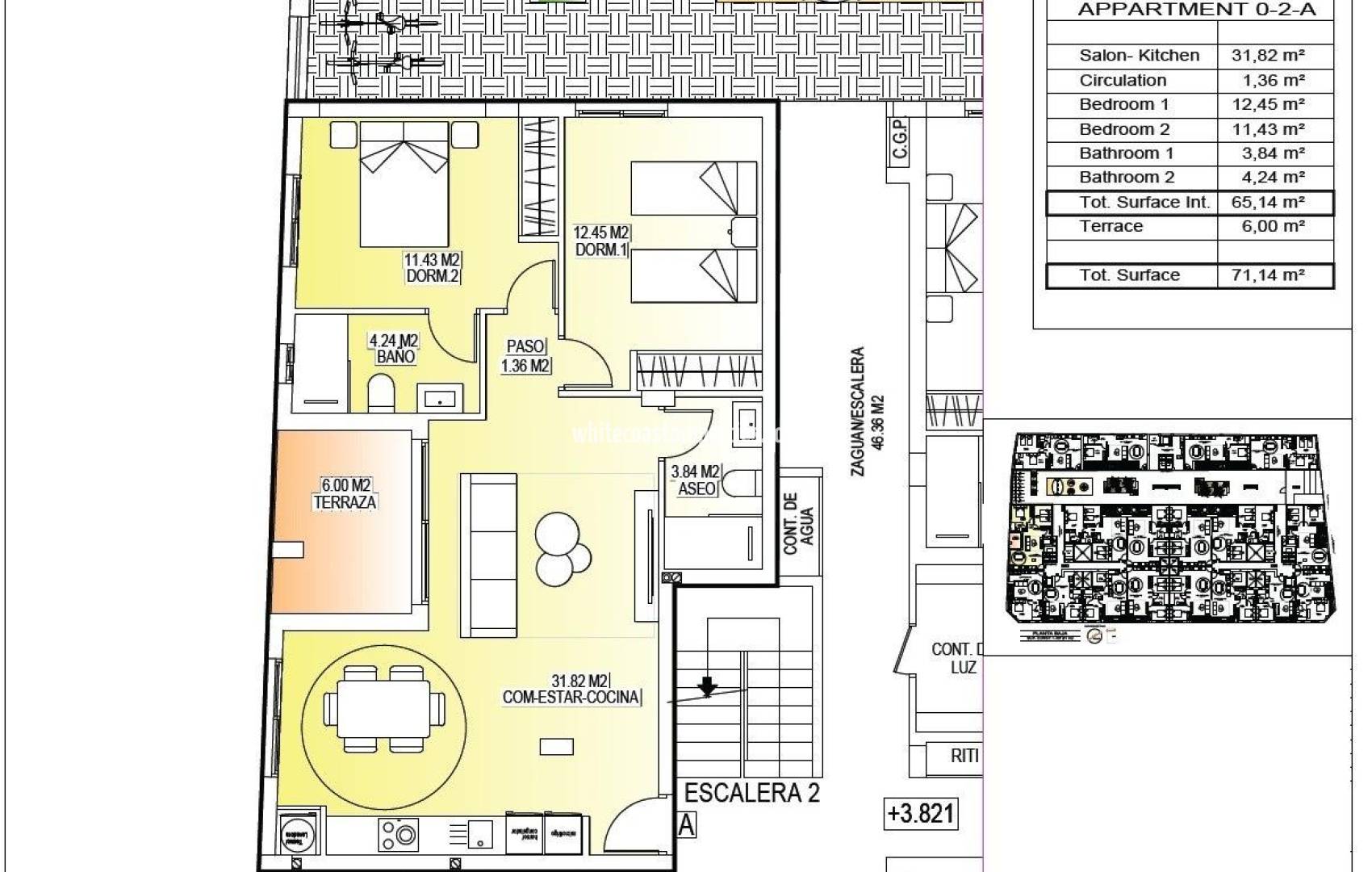 Nueva construcción  - Apartamento - San Miguel de Salinas - Pueblo
