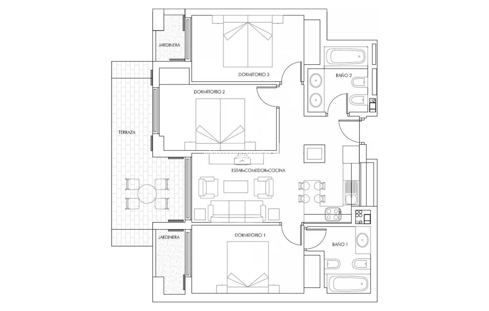 Nueva construcción  - Apartamento - Vera - Puerto del Rey