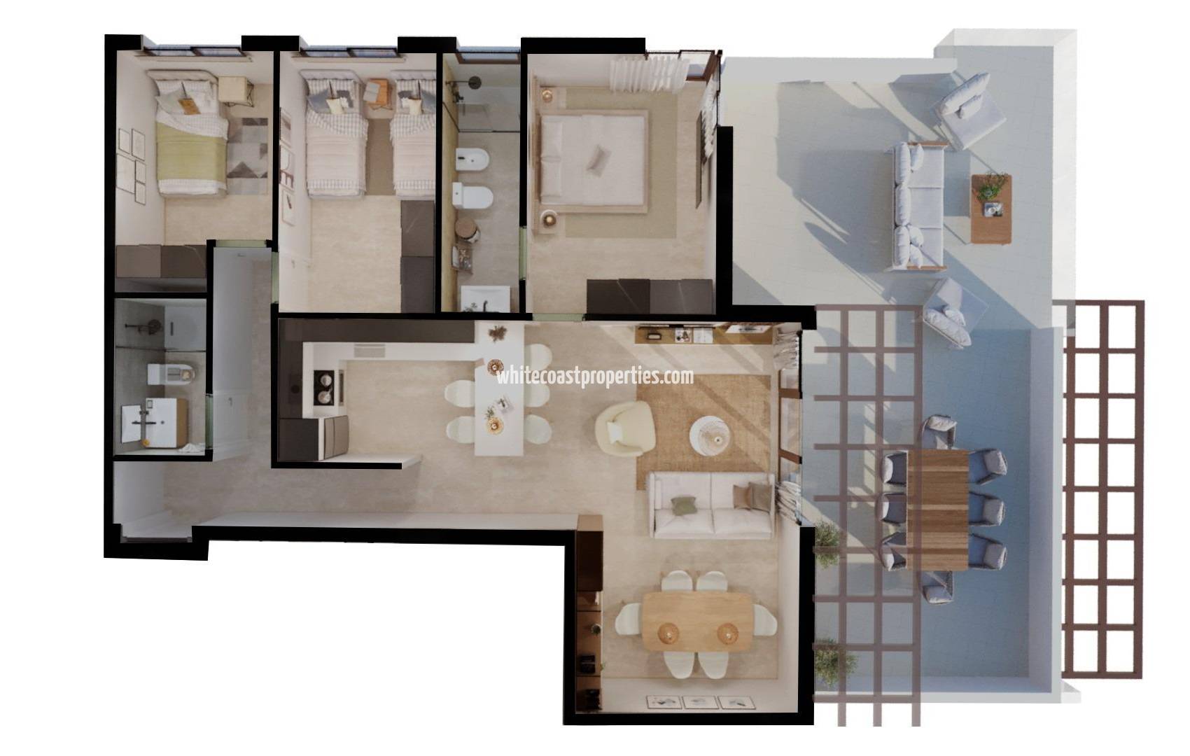 Nueva construcción  - Apartamento - Vera - Vera playa