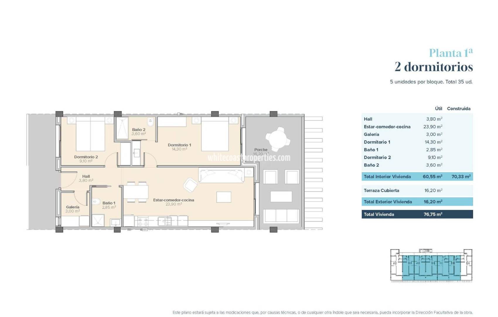 Nueva construcción  - Apartamento - Vera - Vera playa