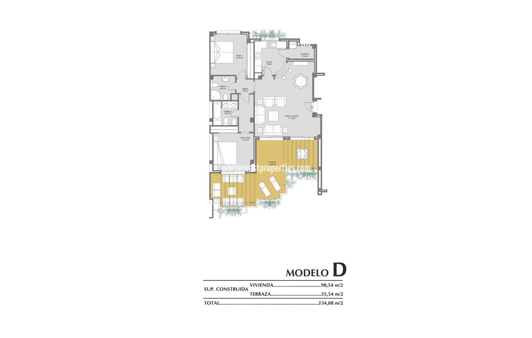Nueva construcción  - Atico - Orihuela Costa - Lomas de Campoamor