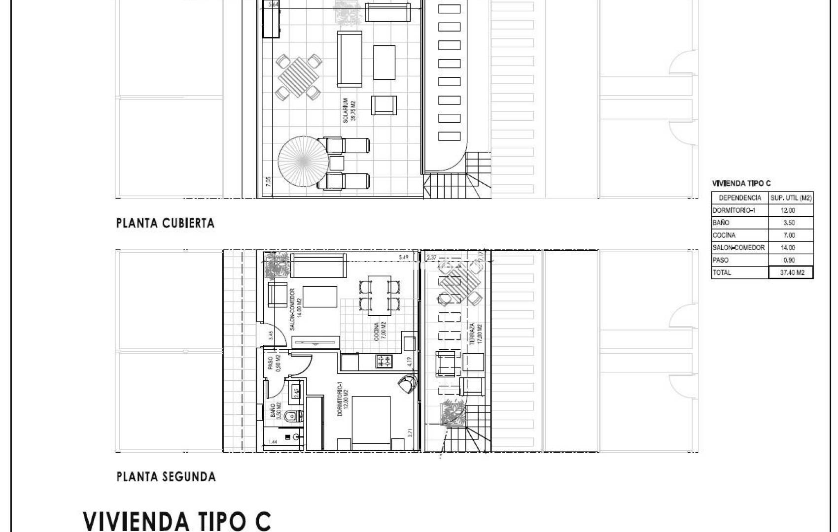 Nueva construcción  - Atico - Vera - Vera playa