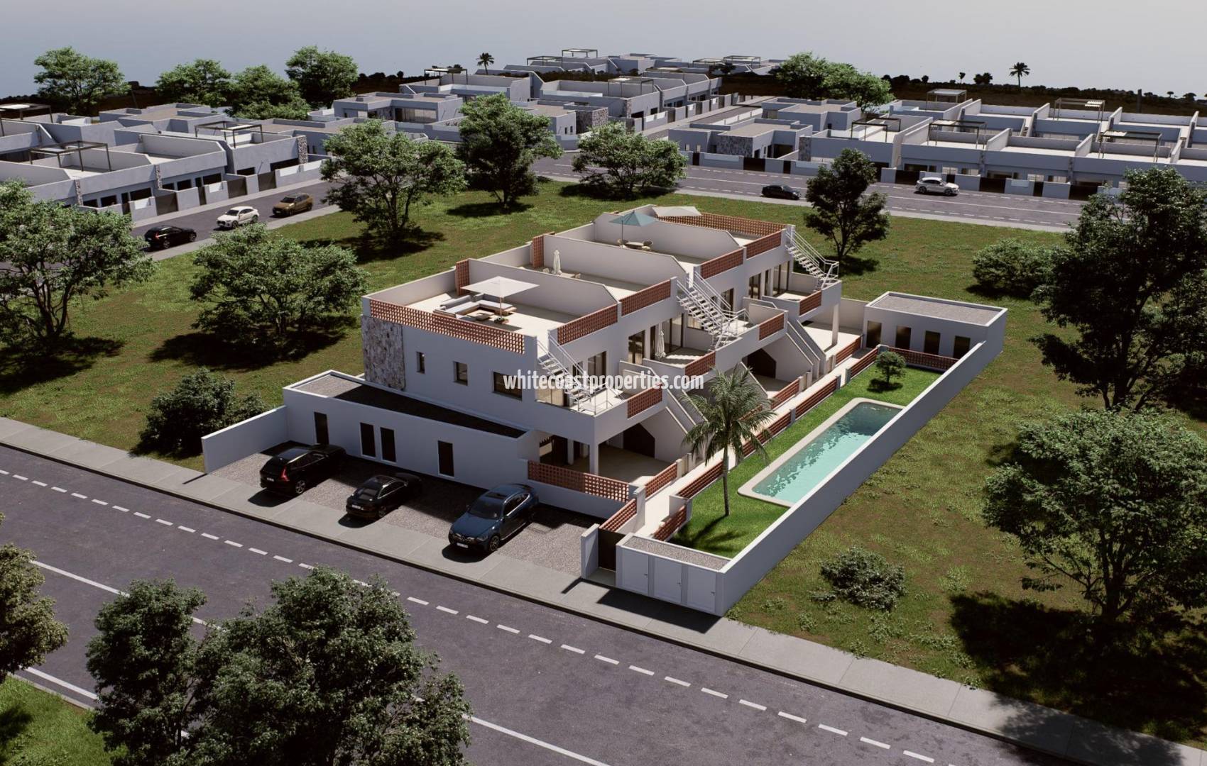 Nueva construcción  - Bungalow - Pilar de la Horadada - Parque del Mediterraneo
