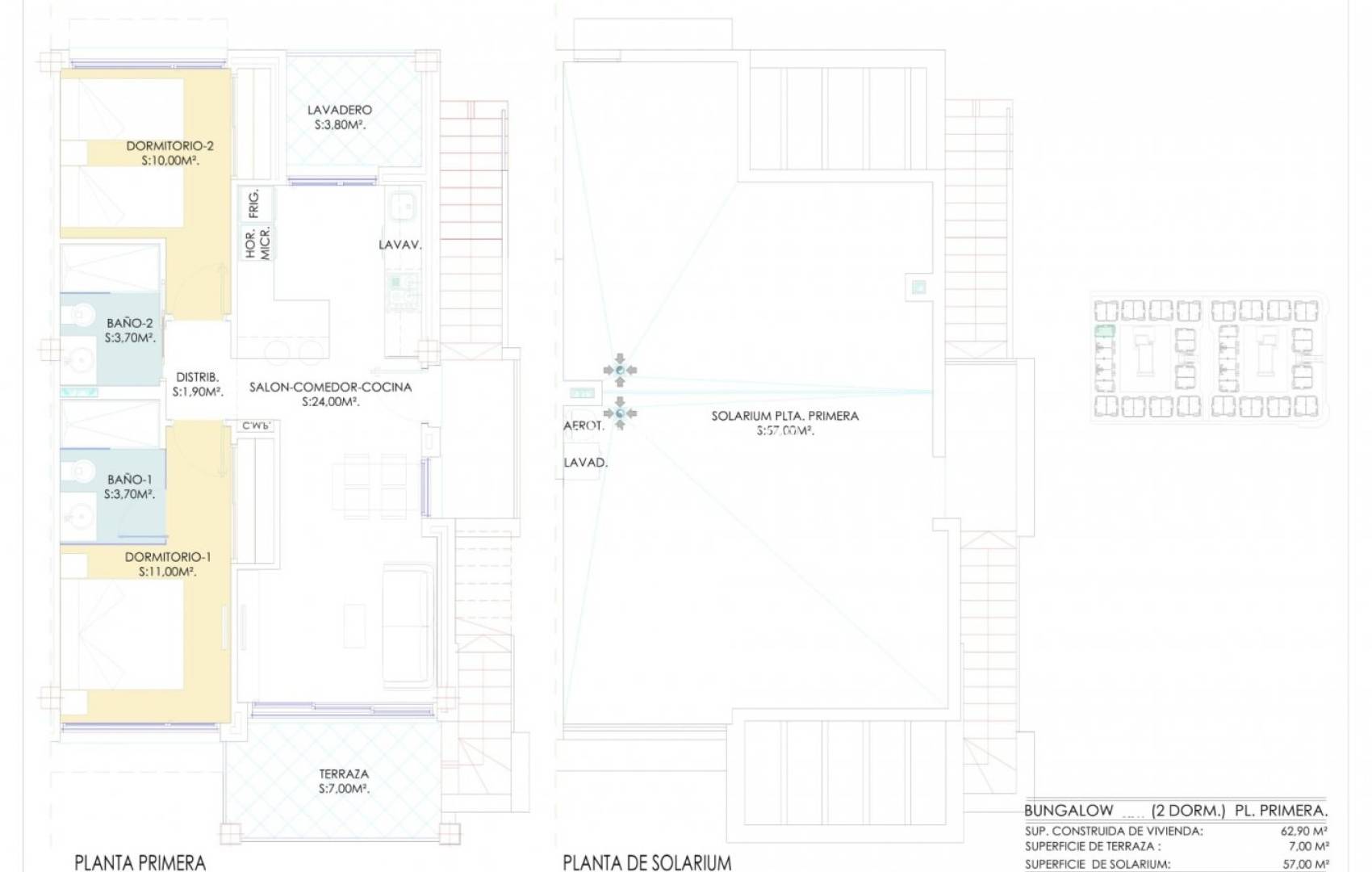 Nueva construcción  - Bungalow - Torrevieja - Los balcones