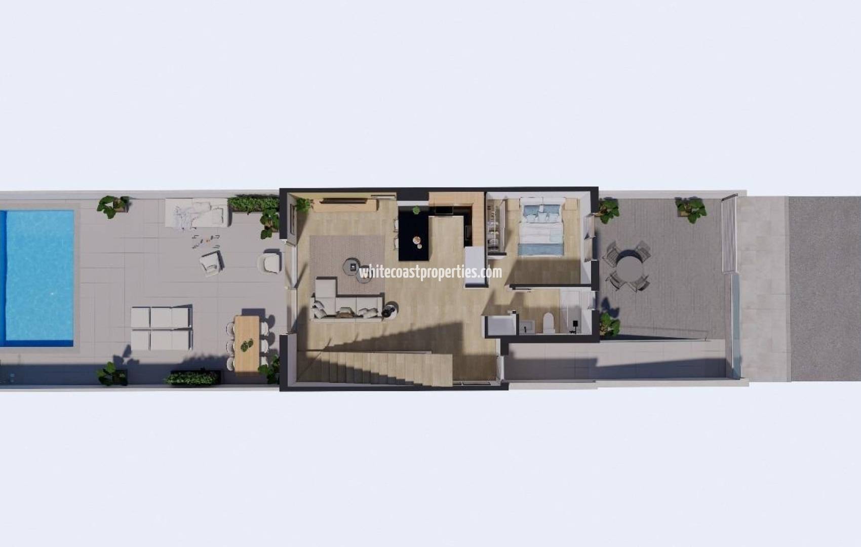 Nueva construcción  - Casa de pueblo - Los Alcázares - Serena Golf