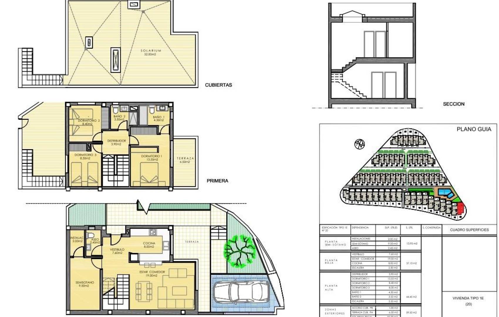 Nueva construcción  - Casa de pueblo - Monforte del Cid - Alenda Golf