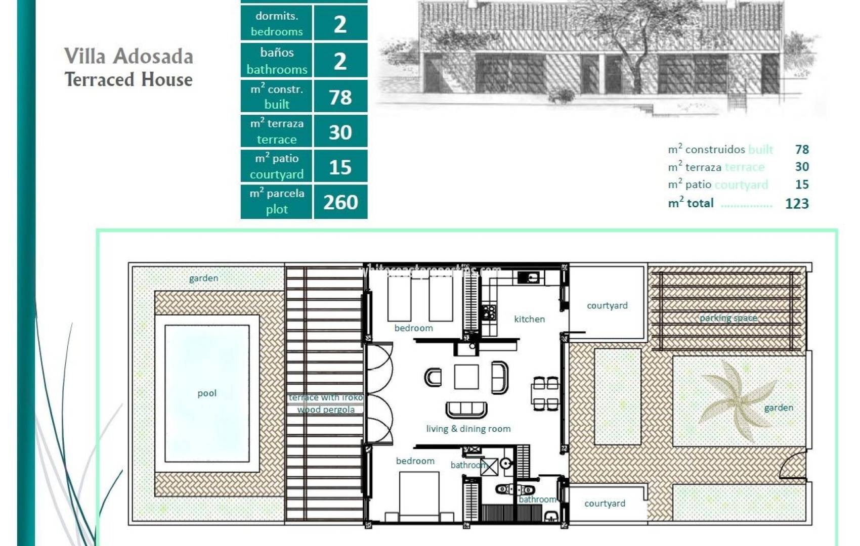 Nueva construcción  - Casa de pueblo - Sucina - Peraleja Golf