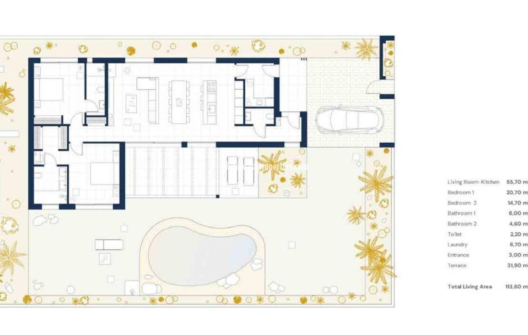 Nueva construcción  - Chalet - BAÑOS Y MENDIGO - Altaona Golf