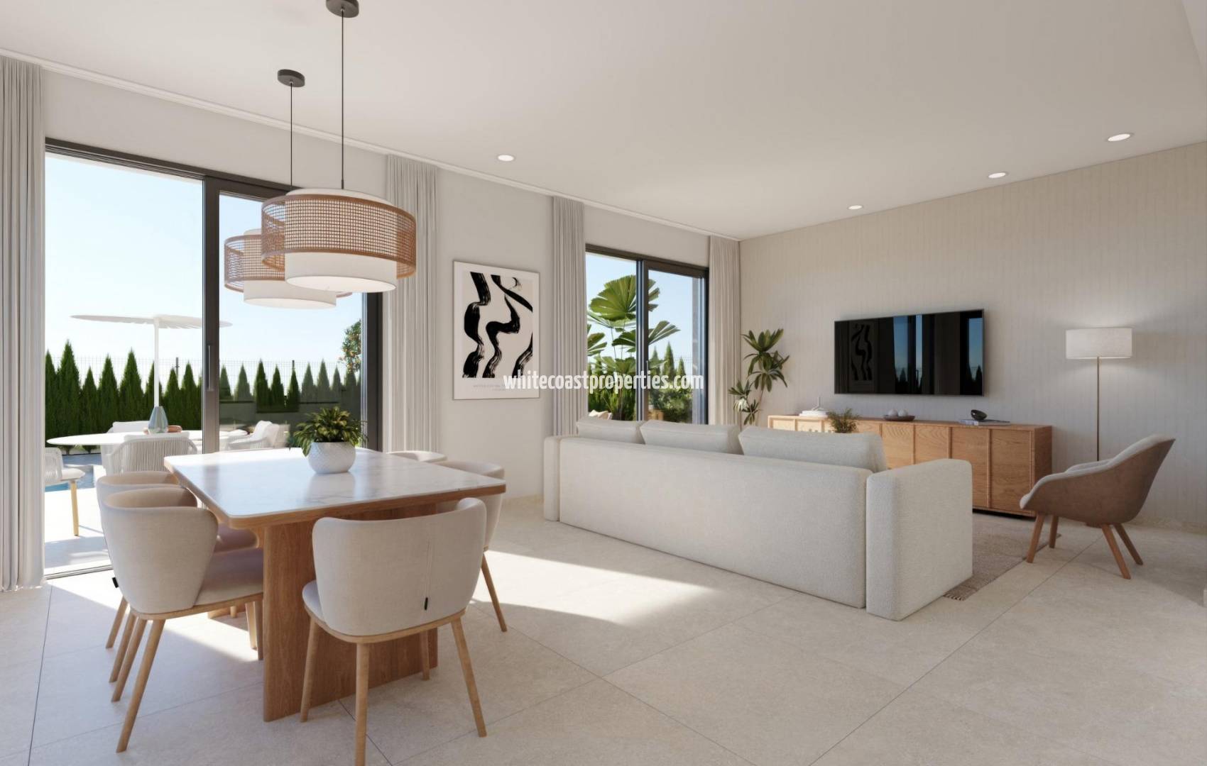 Nueva construcción  - Chalet - Fuente Álamo - Hacienda Del Álamo Golf