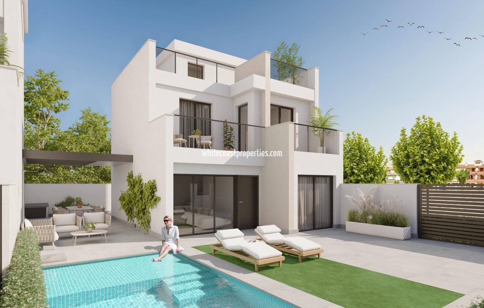 Nueva construcción  - Chalet - Los Alcázares - Playa la Atascadera