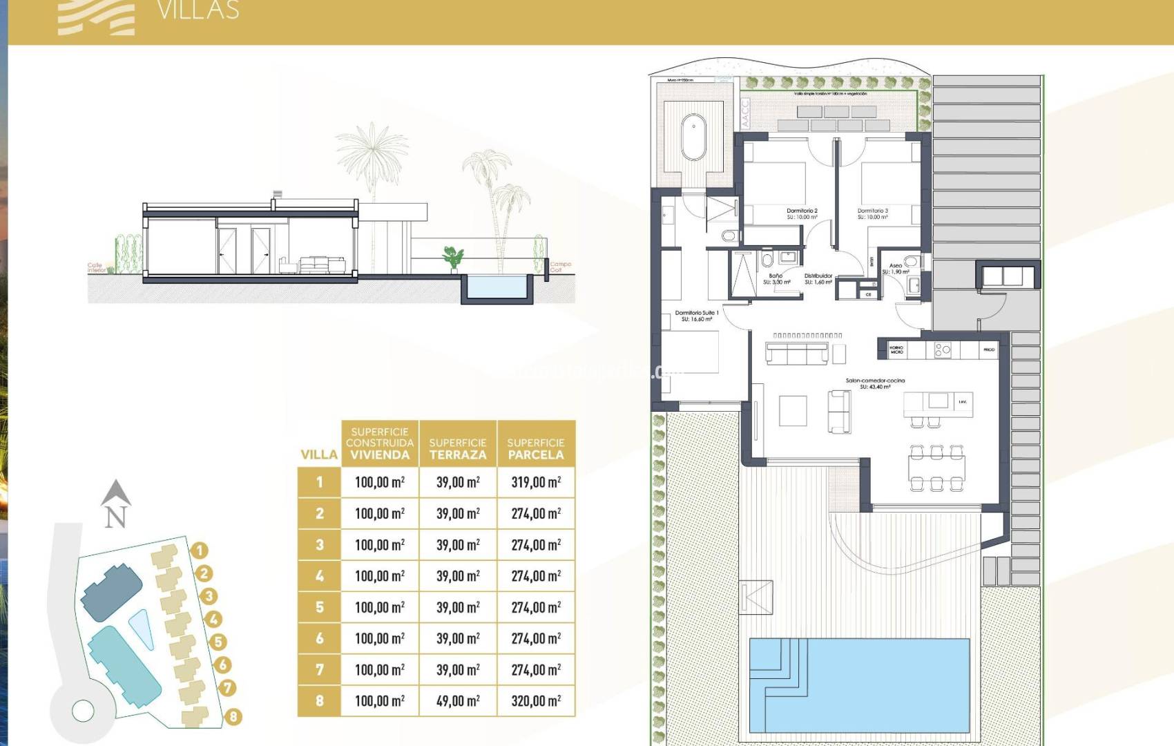Nueva construcción  - Chalet - Los Alcázares - Serena Golf