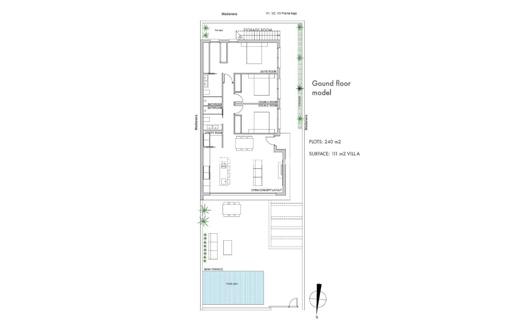 Nueva construcción  - Chalet - Los Alcázares - Serena Golf