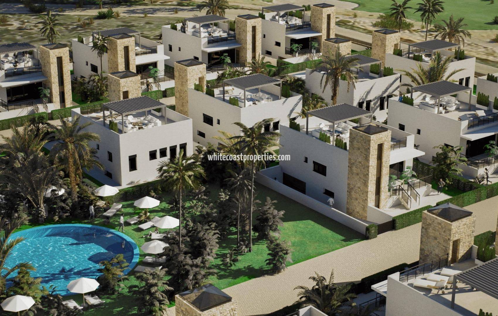 Nueva construcción  - Chalet - Mazarron - Camposol Golf