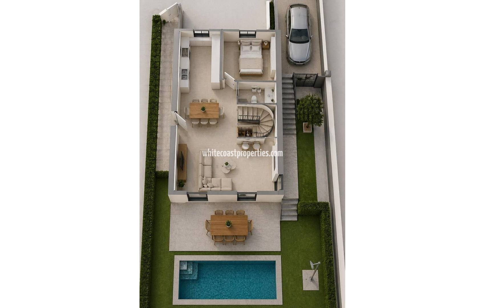 Nueva construcción  - Chalet - Mazarron - Country Club