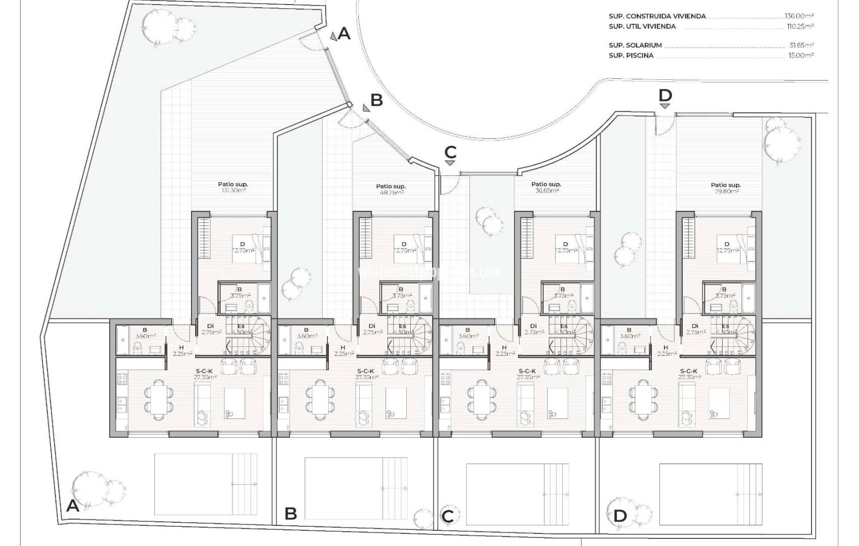 Nueva construcción  - Chalet - Mazarron - Country Club