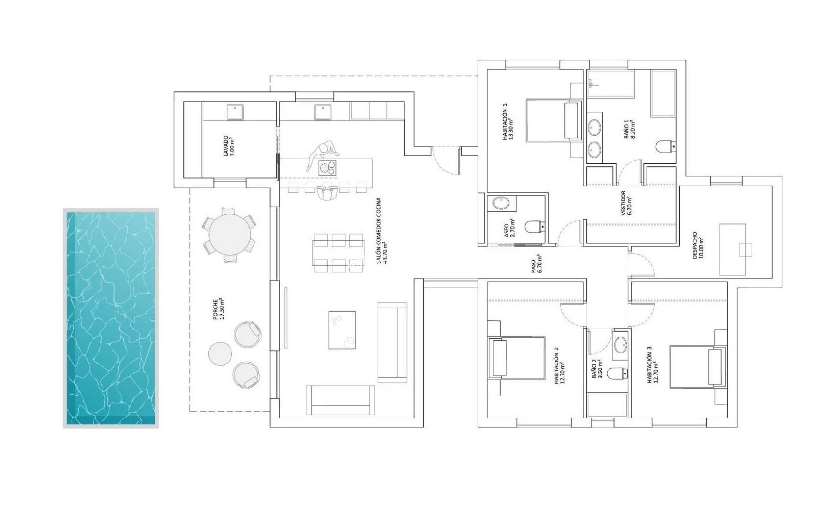 Nueva construcción  - Chalet - Monforte del Cid - La Capitana