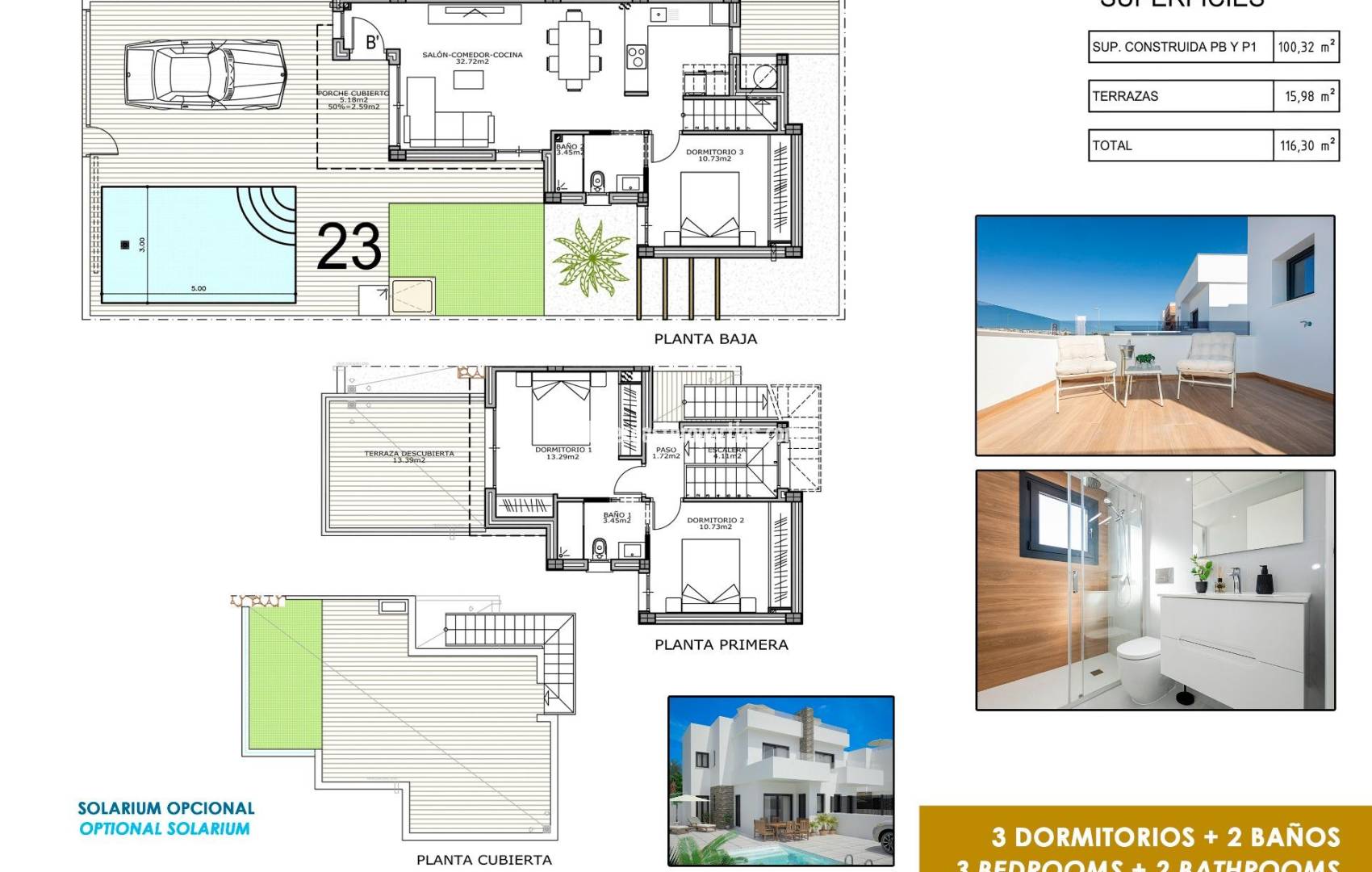 Nueva construcción  - Chalet - Orihuela - Vistabella Golf