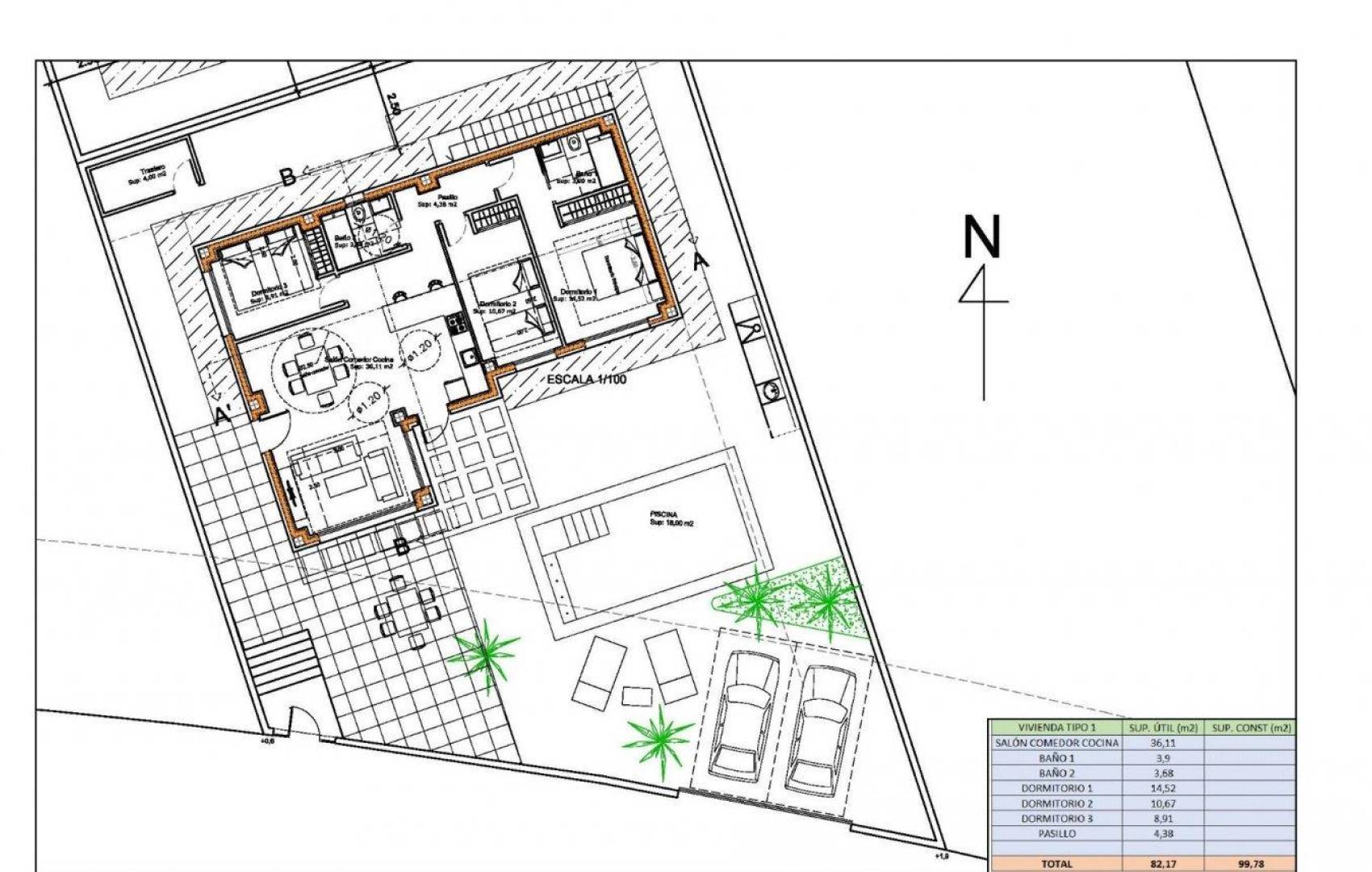 Nueva construcción  - Chalet - Polop - Alberca
