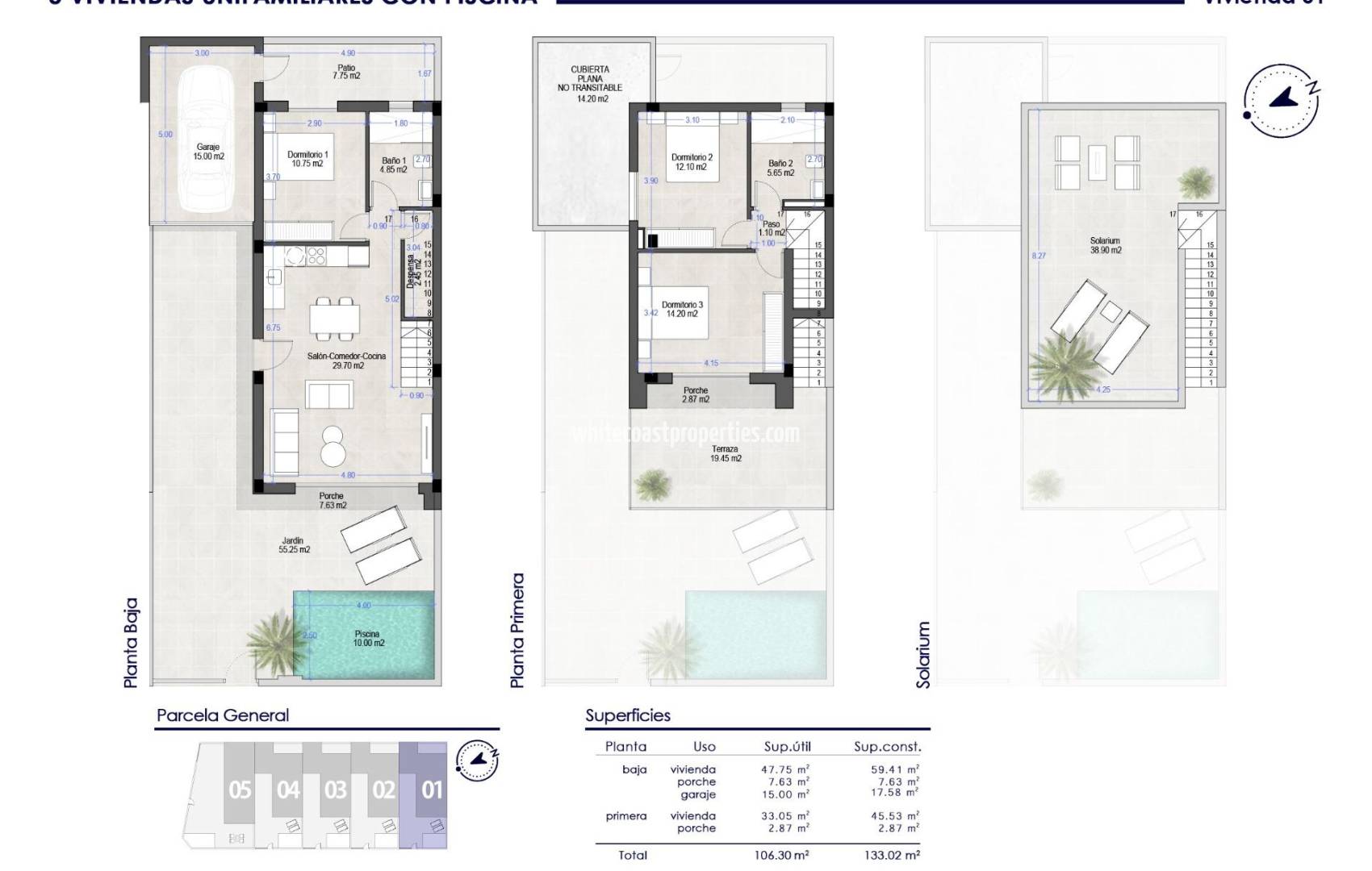 Nueva construcción  - Chalet - San Pedro del Pinatar - Polideportivo