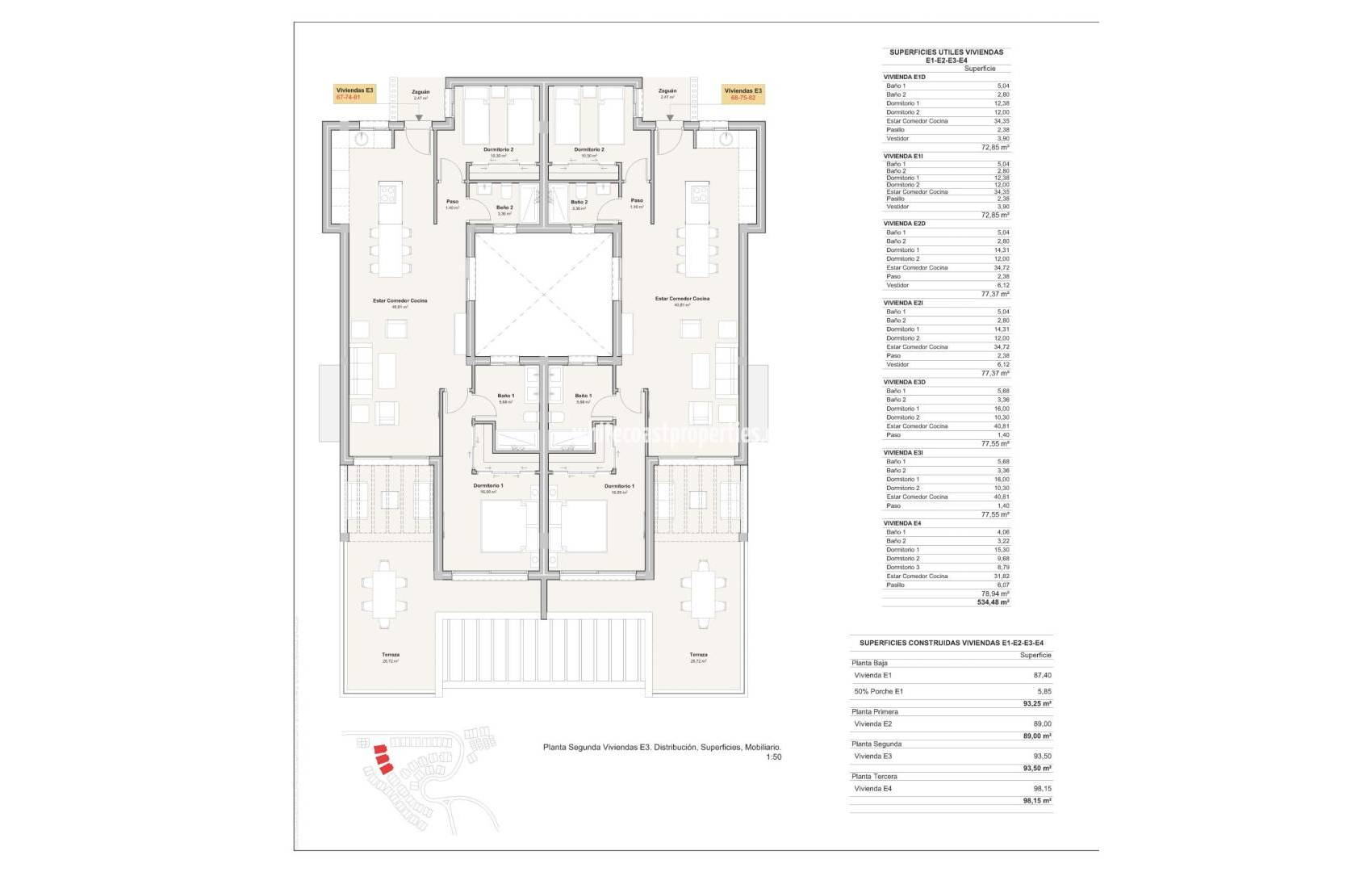 Nueva construcción  - Semi penthouse - Mojacar - Playa De Macenas