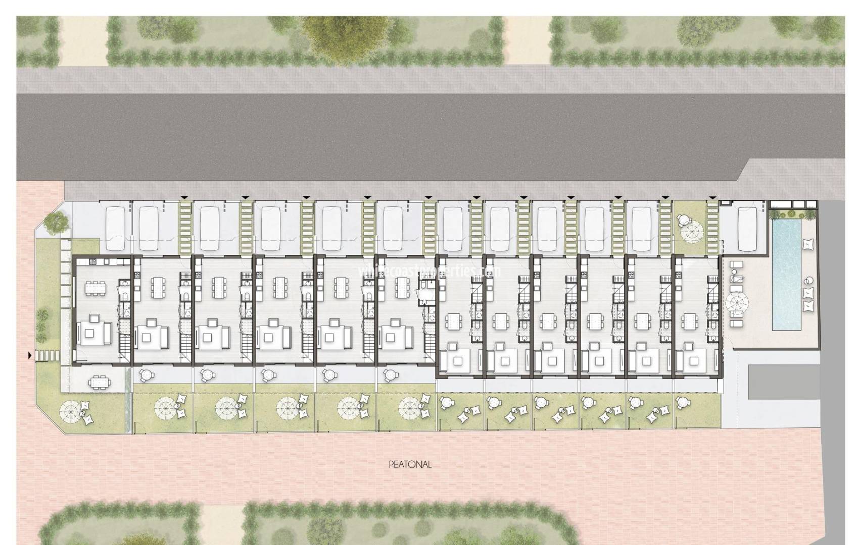 Nueva construcción  - Semidetached - Pilar de la Horadada - pueblo