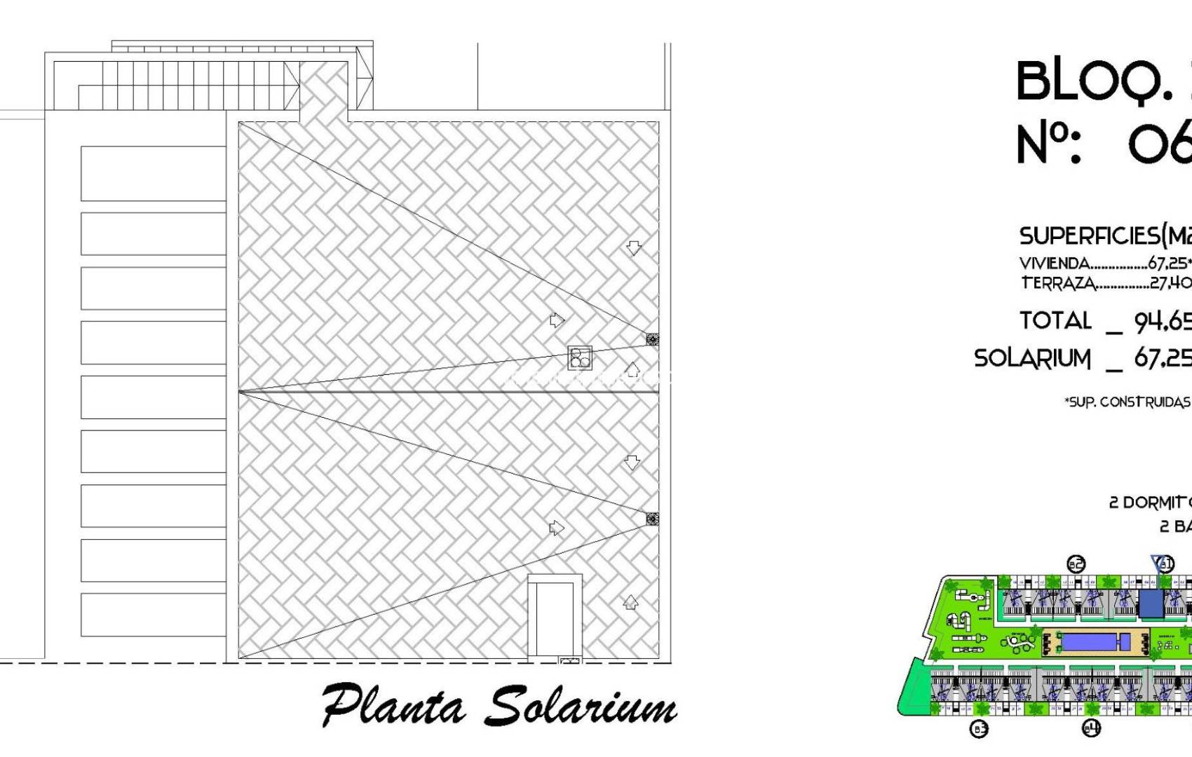 Nueva construcción  - Top Floor Bungalow - Algorfa - La finca golf